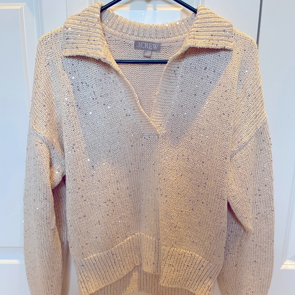 J. Crew Cream Sweater